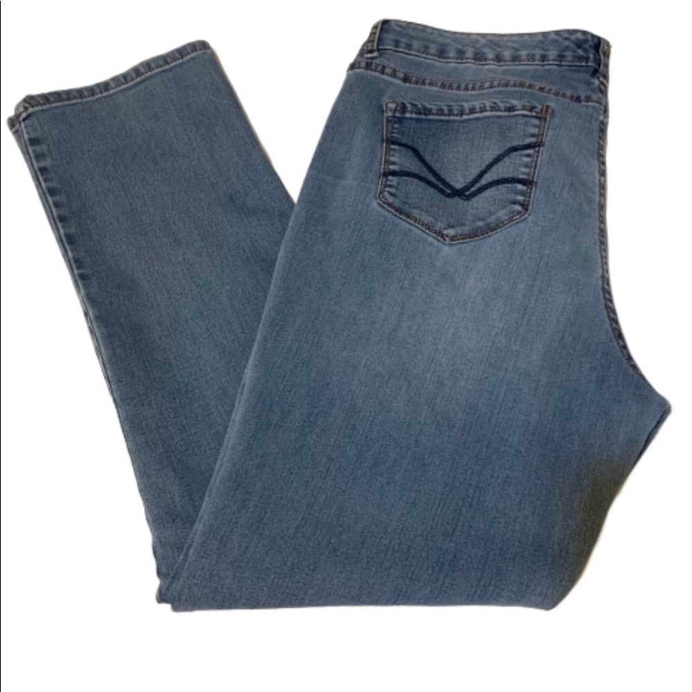 Vintage America Boho Straight Leg Jeans - 16R/33